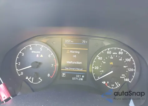 2021 Nissan Altima S Fwd из США, поврежденный, VIN 1N4BL4BV3MN313669